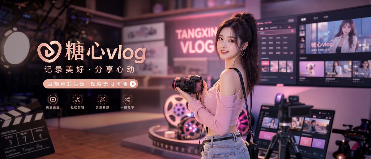 精神小妹影视传媒与视频社区平台首页Banner